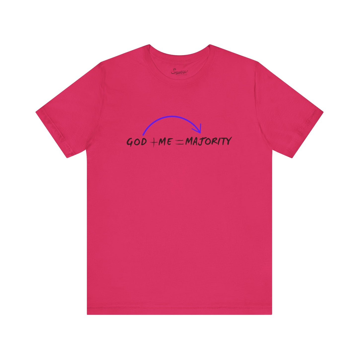 God + Me = Majority Tee