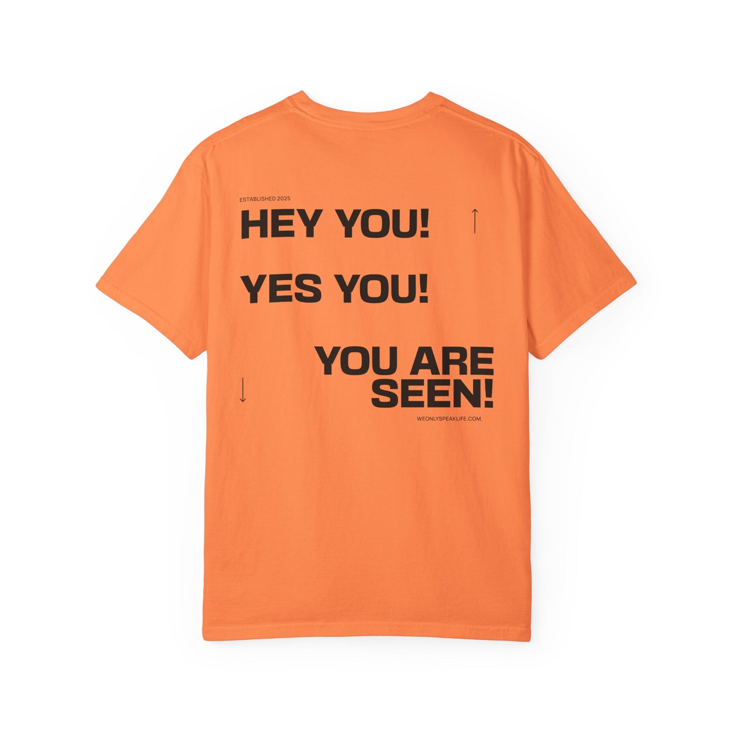 Hey You! Yes You! You Are Seen Tee