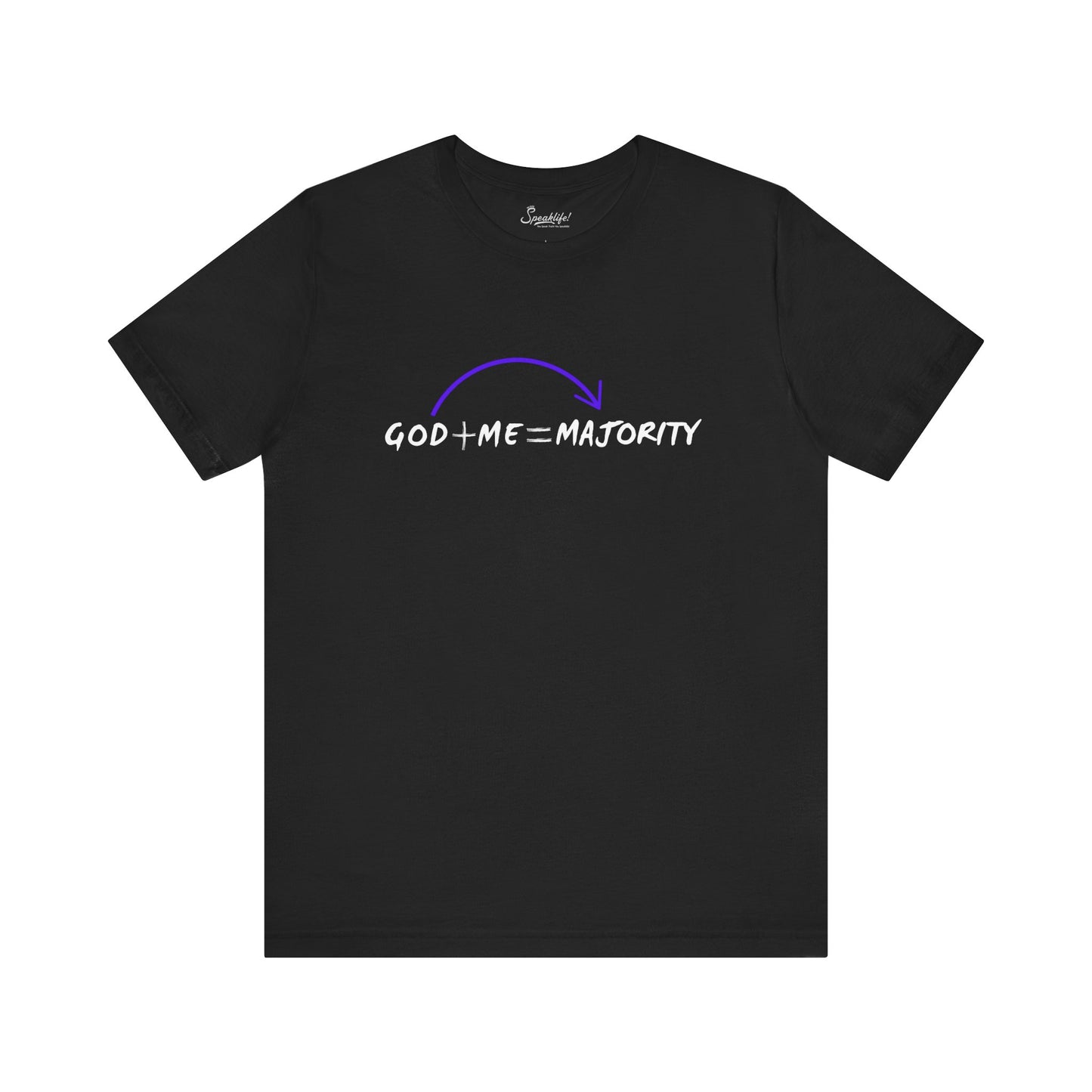 God + Me = Majority Tee